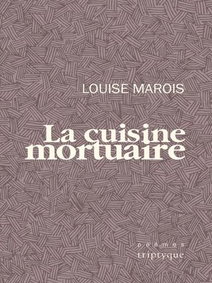 cover image of La cuisine mortuaire